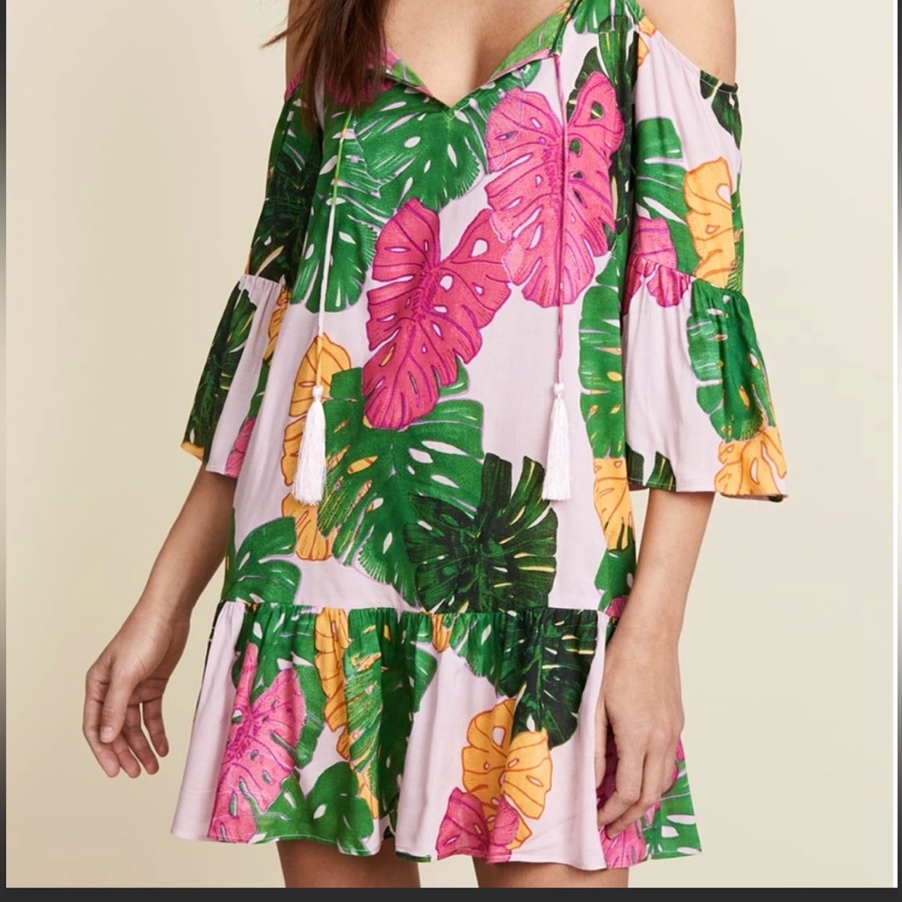Cooper and Ella tropical print dress